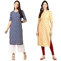 Pinkmint Women39s Crepe Regular Kurta