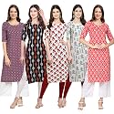 Pinkmint Women39s Crepe Regular Kurta