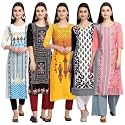 Pinkmint Women39s Printed Kurti for Women39s Round