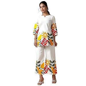 Pinkmint Womens Pure Cotton Co Ord Set