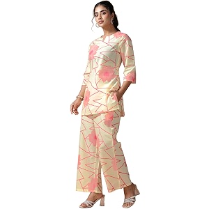 Pinkmint Womens Pure Cotton Co Ord Set
