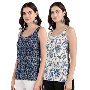 Pinkmint Women Cotton Blend Printed Short Kurti