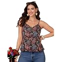 Pinkmint Women Pure Cambric Cotton Printed Peplum