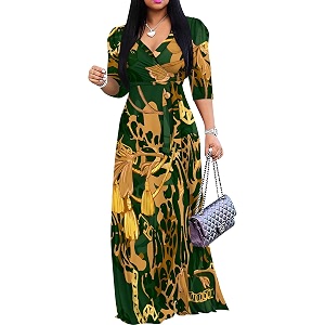 PinkPatty Womens Long Sleeve Maxi Dress Plus