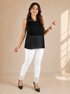 pinkshell Ankle Length Western Wear Legging