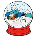 PinMart's Festive Christmas Holiday Candy Cane Noel Enamel Lapel