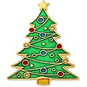 PinMart's Festive Christmas Holiday Candy Cane Noel Enamel Lapel