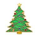 PinMart's Festive Christmas Holiday Candy Cane Noel Enamel Lapel