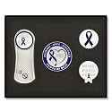PinMart's Golf Essentials Gift Set - Golf Divot Tool, Hat Clip, Magnetic Ball Markers, Large Ball Marker with Presentation Box - Gifts and Accessories for Men and Women