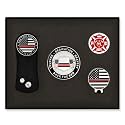PinMart's Golf Essentials Gift Set - Golf Divot Tool, Hat Clip, Magnetic Ball Markers, Large Ball Marker with Presentation Box - Gifts and Accessories for Men and Women