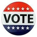PinMart Patriotic Vote Election Lapel Pin &amp; Button Collection