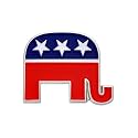 PinMart Republican Patriotic Political Lapel Pin