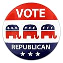 PinMart Republican Patriotic Political Lapel Pin