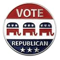 PinMart Republican Patriotic Political Lapel Pin