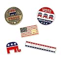 PinMart Republican Patriotic Political Lapel Pin