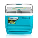 Pinnacle Primero Chiller Ice Box 25 Ltr| Fits 45 cans | Holds Ice Upto 60hrs |Portable Insulated Cooler IceBox with Drink Holder & Dry Storage| Perfect for Car Travel, Medical, Picnic, Sports (Hydra).