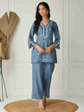 PINNARA Women Kurti Pant Set