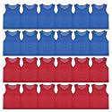 Pinnies, Soccer Pennies for Youth &amp; Adults, Scrimmage Vests 6/12/24 Pcs