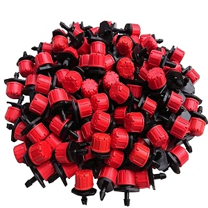 pinolex adjustable irrigation drippers sprinklers emitter 20 pcs