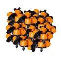 Pinolex Adjustable Irrigation Drippers/Emitters Pack of 100 PCS- Sprinkle emitter for drip kit Irrigation Accessories| Water Flow Control from 0 to 70 lph- 1/4-Inch drip Irrigation kit| Automatic
