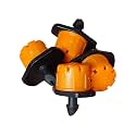 Pinolex Adjustable Irrigation Drippers Sprinklers Emitter (50 PCS)
