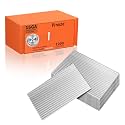 PINOZE 16 Gauge Stainless Steel Finish Nails, 2", 1000-Count 16GA Straight Finishing Nails, Assorted Size Small Framing Nail Gun Nails for Pneumatic, Electric Finish Nailer