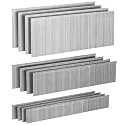 PINOZE 18 Gauge Stainless Steel Brad Nails, 1200-Count (2", 1-1/4", 3/4", 400 Per Size), 304 Stainless Steel Small Finishing Nail Gun Nails for Pneumatic, Electric Brad Nailer Gun
