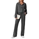 PINSPARK 2 Piece Sets for Women 1/2 Zip Sweatsuit 2026 Matching Outfit Fall