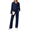 PINSPARK 2 Piece Sets for Women 1/2 Zip Sweatsuit 2026 Matching Outfit Fall