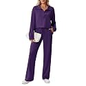PINSPARK 2 Piece Sets for Women 1/2 Zip Sweatsuit 2026 Matching Outfit Fall