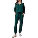 PINSPARK 2 Piece Sets for Women Long Sleeve Half Zip Tracksuit Jogger Sets