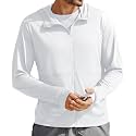 PINSPARK Men's UPF 50+ Full Zip Up Sun Protection Hoodie Jacket Long Sleeve Lightweight UV Shirts for Men Hiking Fishing