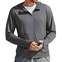 PINSPARK Men's UPF 50+ Full Zip Up Sun Protection Hoodie Jacket Long Sleeve Lightweight UV Shirts for Men Hiking Fishing
