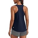 PINSPARK Soft Racerback Tank Tops for Women UPF 50+ Quick Dry Workout Tops
