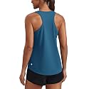 PINSPARK Soft Racerback Tank Tops for Women UPF 50+ Quick Dry Workout Tops
