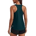 PINSPARK Soft Racerback Tank Tops for Women UPF 50+ Quick Dry Workout Tops