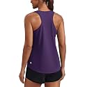 PINSPARK Soft Racerback Tank Tops for Women UPF 50+ Quick Dry Workout Tops