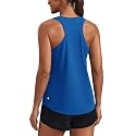 PINSPARK Soft Racerback Tank Tops for Women UPF 50+ Quick Dry Workout Tops