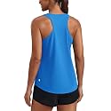 PINSPARK Soft Racerback Tank Tops for Women UPF 50+ Quick Dry Workout Tops