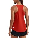 PINSPARK Soft Racerback Tank Tops for Women UPF 50+ Quick Dry Workout Tops