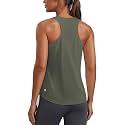 PINSPARK Soft Racerback Tank Tops for Women UPF 50+ Quick Dry Workout Tops