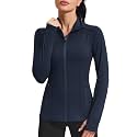PINSPARK Women39s Athletic Jackets Slim Fit Workout