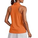PINSPARK Womens Golf Shirt UPF 50+ Collared Shirts Sleeveless Tennis Tanks