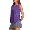 PINSPARK Workout Tank Tops Woman Ice Silk