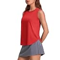 PINSPARK Workout Tank Tops Woman Ice Silk