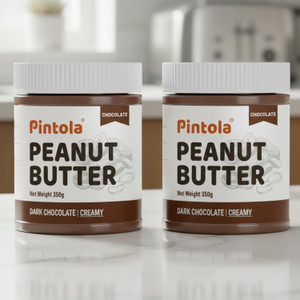 pintola dark chocolate peanut butter creamy 700 g pack of 2