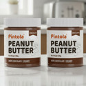 Pintola Dark Chocolate Peanut Butter (Creamy) (700 g, Pack of 2)