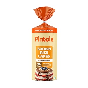 Pintola Organic Brown Rice Cake Multigrain Salted