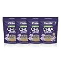 Pintola Pack of 4 Organic Chia Seeds 250g each, 100% Pure &amp; Premium Qualtity, High Protein and Fiber, Gluten Free