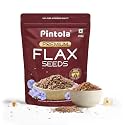 Pintola Premium Flax Seeds 250g | Rich In Omega 3 Fatty Acids | High In Protein,Fiber,Magnesium &amp; Copper | Loaded With Minerals | 100% Natural | Non GMO | Energy Booster | Aids Weight Management